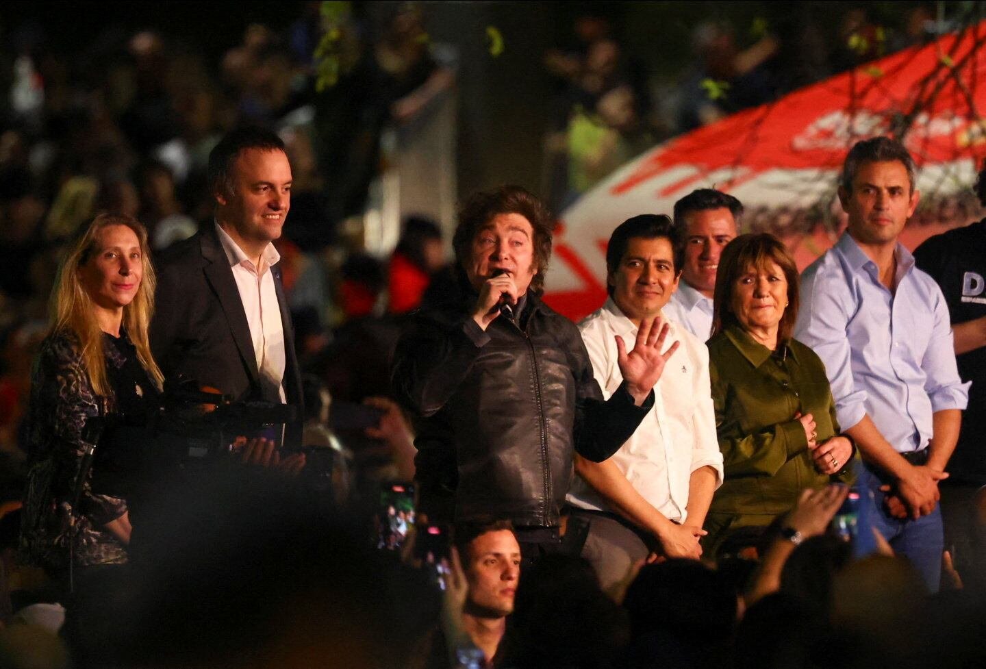 Milei lanzó la campaña en Córdoba y afirmó que los audios de Spagnuolo son inteligencia artificial