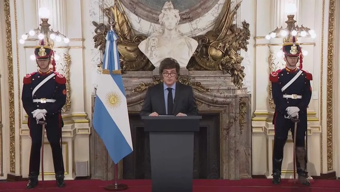 Javier Milei presentó el Presupuesto 2026: "Lo peor ya pasó"