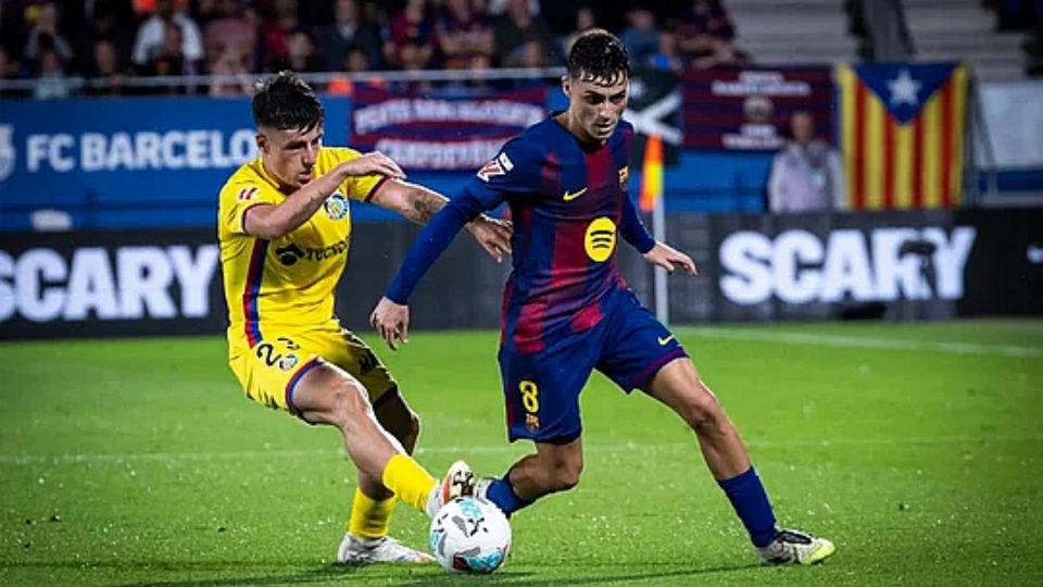 Barcelona goleó al Getafe y no le pierde pisada al Real Madrid